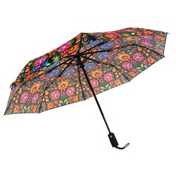 Ludowy parasol kwiaty łowickie