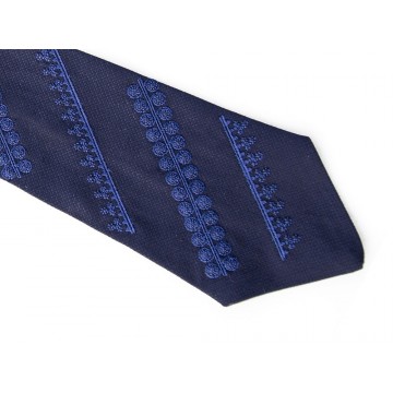 Folk krawat i spinki  haft biłgorajski