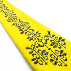 Folk krawat  ludowy haft opoczyński